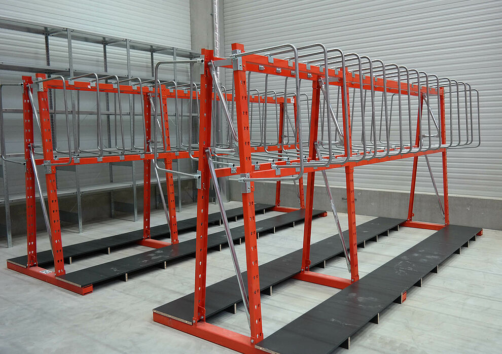 vertical racking